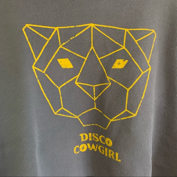Disco Cowgirl Predators Jaguar Head Hoodie Sweatshirt, Large - Picture 5 of 16